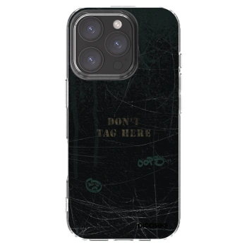 Picasee silikonska prozirna maskica za Apple iPhone 16 Pro - DON´T TAG