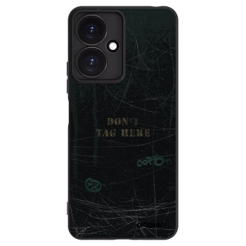 Picasee crna silikonska maskica za Xiaomi Redmi 13C 5G - DON´T TAG