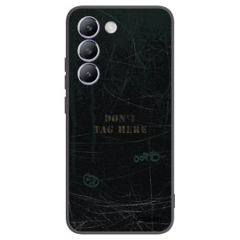 Picasee crna silikonska maskica za Vivo V40 SE 5G - DON´T TAG