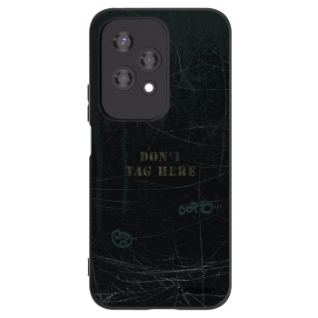 Picasee crna silikonska maskica za Honor 200 Lite - DON´T TAG
