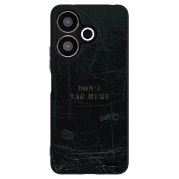 Picasee crna silikonska maskica za Xiaomi Redmi 13 4G - DON´T TAG
