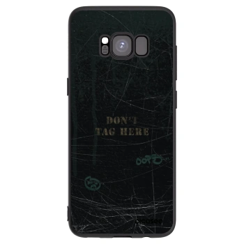 Picasee crna silikonska maskica za Samsung Galaxy S8 G950F - DON´T TAG