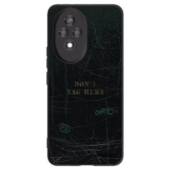 Picasee crna silikonska maskica za Honor 200 5G - DON´T TAG