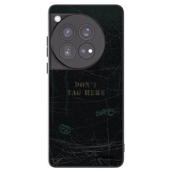 Picasee crna silikonska maskica za OnePlus 12 5G - DON´T TAG