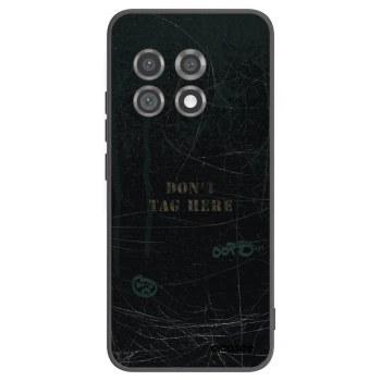 Picasee crna silikonska maskica za OnePlus 11 5G - DON´T TAG