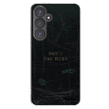 Picasee silikonska prozirna maskica za Samsung Galaxy S24 FE S721B - DON´T TAG