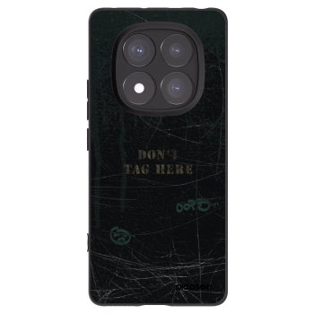 Picasee crna silikonska maskica za Xiaomi Redmi Note 14 Pro 5G - DON´T TAG
