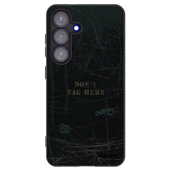 Picasee crna silikonska maskica za Samsung Galaxy S25 5G - DON´T TAG