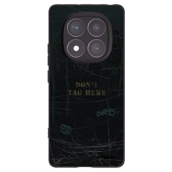 Picasee crna silikonska maskica za Xiaomi Redmi Note 14 Pro 4G - DON´T TAG