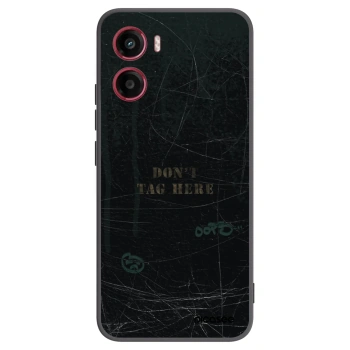 Picasee crna silikonska maskica za Motorola Moto G05 - DON´T TAG