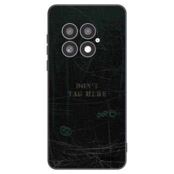 Picasee crna silikonska maskica za OnePlus 13 5G - DON´T TAG