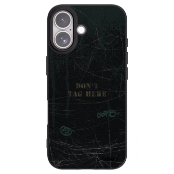 Picasee crna silikonska maskica za Apple iPhone 17 - DON´T TAG