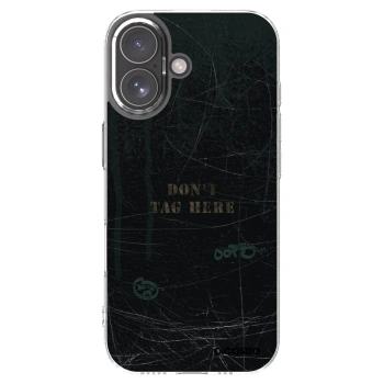 Picasee silikonska prozirna maskica za Apple iPhone 17 - DON´T TAG