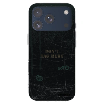 Picasee silikonska prozirna maskica za Apple iPhone 17 Pro - DON´T TAG