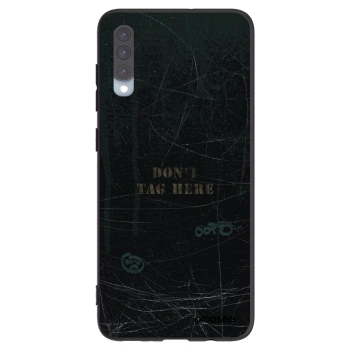 Picasee crna silikonska maskica za Samsung Galaxy A70 A705F - DON´T TAG