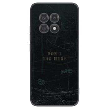 Picasee crna silikonska maskica za OnePlus 13R 5G - DON´T TAG
