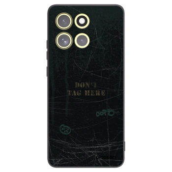 Picasee crna silikonska maskica za Motorola Moto G86 5G - DON´T TAG