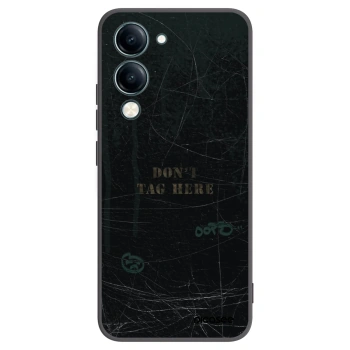 Picasee crna silikonska maskica za Vivo Y29s 5G - DON´T TAG