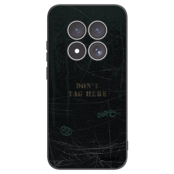 Picasee crna silikonska maskica za Xiaomi Redmi Note 15 Pro 5G - DON´T TAG