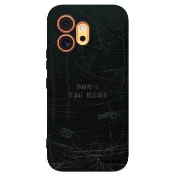 Picasee crna silikonska maskica za Honor 600 - DON´T TAG