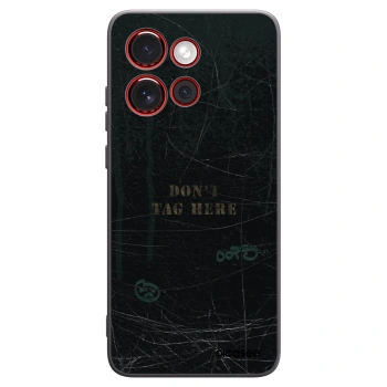 Picasee crna silikonska maskica za Motorola Edge 60 Neo 5G - DON´T TAG
