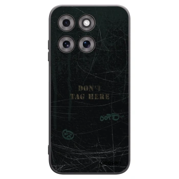 Picasee crna silikonska maskica za Motorola Moto G77 - DON´T TAG