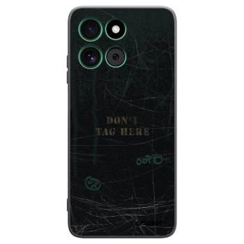 Picasee crna silikonska maskica za Motorola Moto G57 Power - DON´T TAG