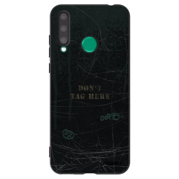 Picasee crna silikonska maskica za Honor 20 Lite - DON´T TAG