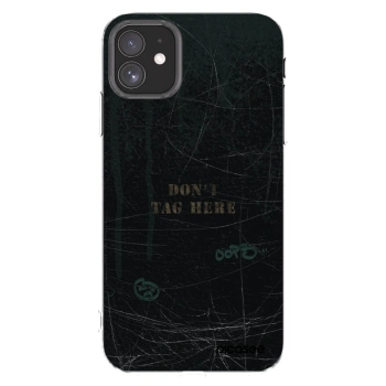 Picasee silikonska prozirna maskica za Apple iPhone 11 - DON´T TAG