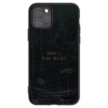 Picasee crna silikonska maskica za Apple iPhone 11 Pro - DON´T TAG