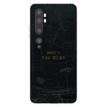 Picasee silikonska prozirna maskica za Xiaomi Mi Note 10 (Pro) - DON´T TAG