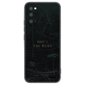 Picasee crna silikonska maskica za Samsung Galaxy S20 G980F - DON´T TAG