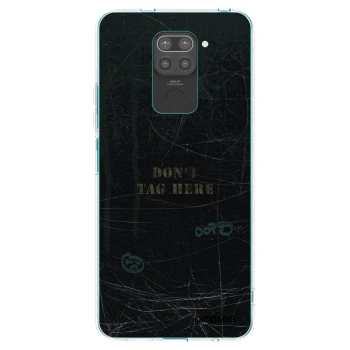 Picasee crna silikonska maskica za Xiaomi Redmi Note 9 - DON´T TAG