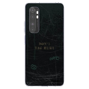 Picasee silikonska prozirna maskica za Xiaomi Mi Note 10 Lite - DON´T TAG