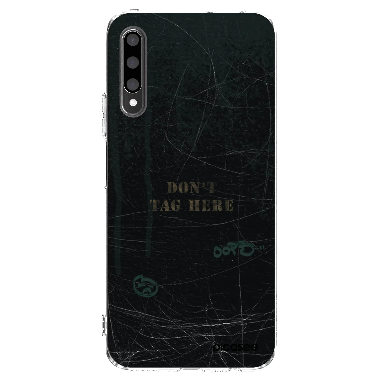 Picasee silikonska prozirna maskica za Honor 9X Pro - DON´T TAG