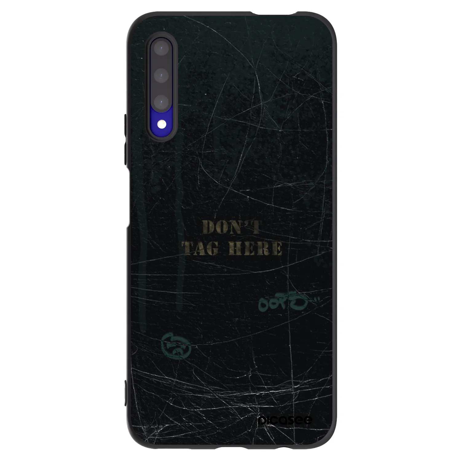 Picasee crna silikonska maskica za Honor 9X Pro - DON´T TAG