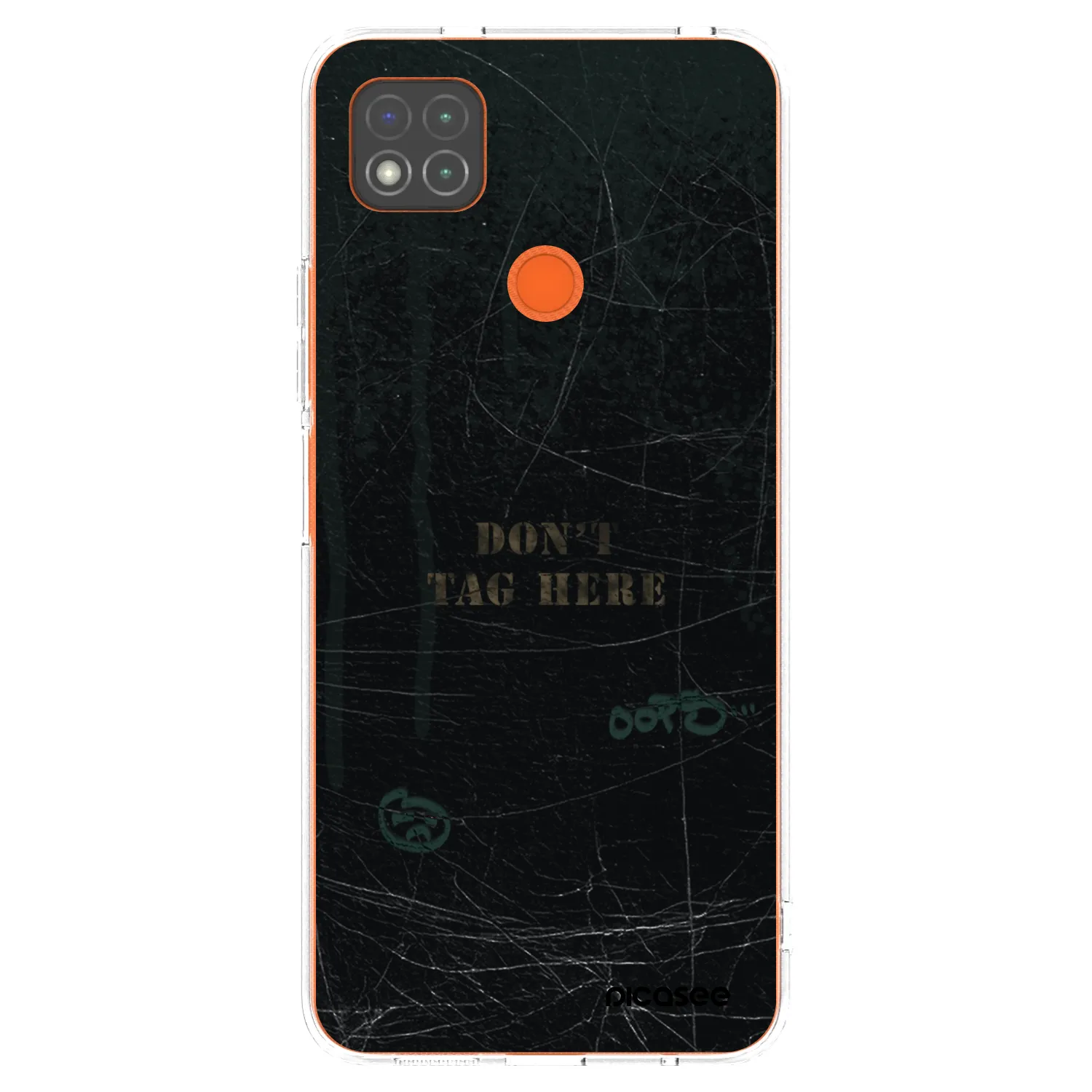 Picasee silikonska prozirna maskica za Xiaomi Redmi 9C - DON´T TAG