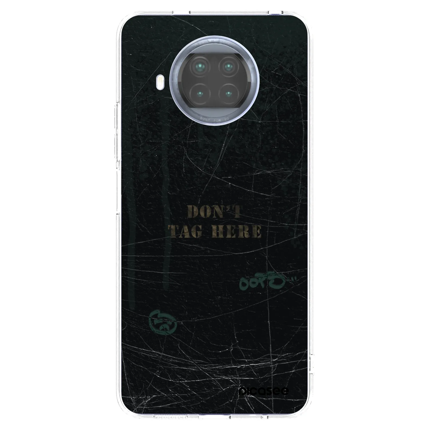 Picasee silikonska prozirna maskica za Xiaomi Mi 10T Lite - DON´T TAG