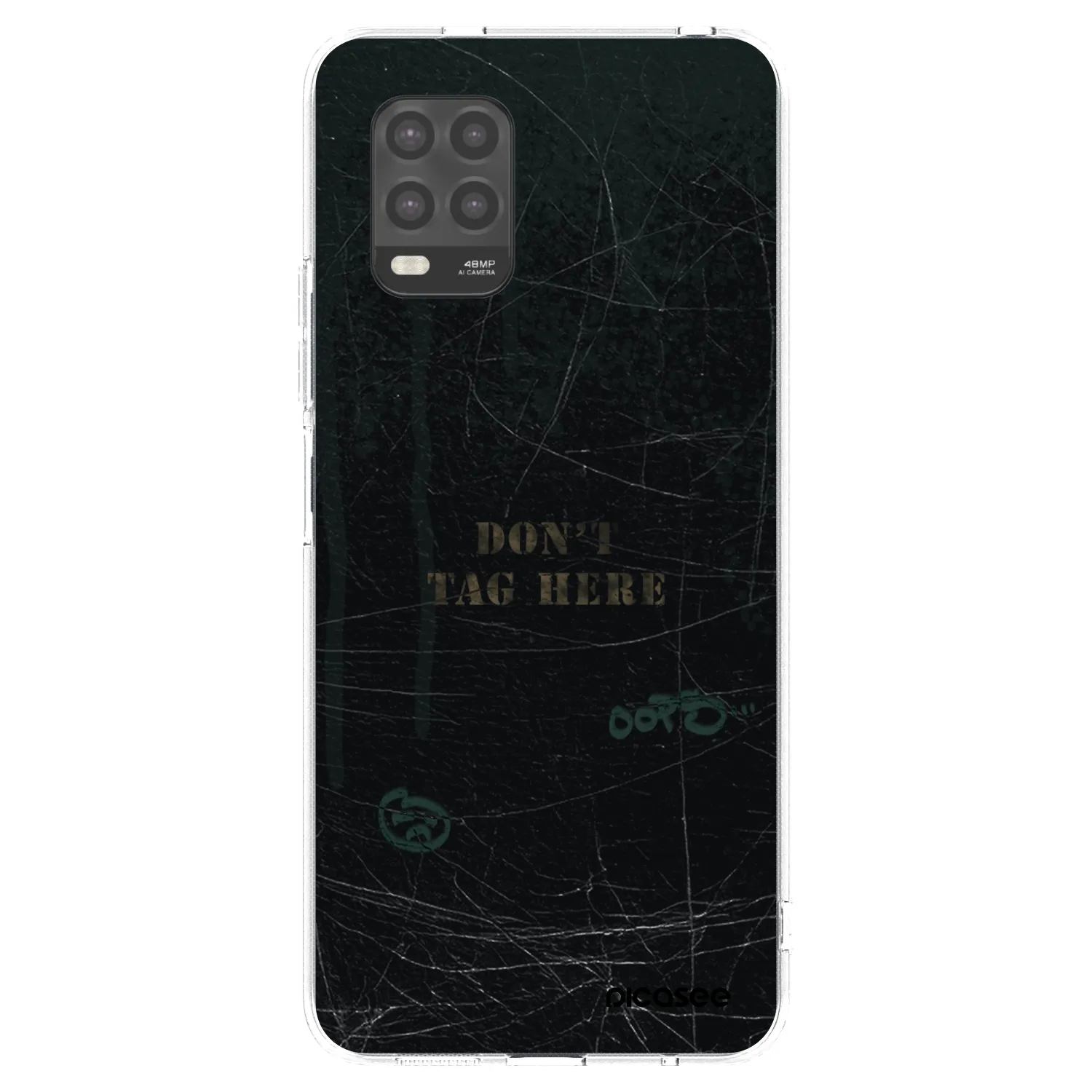 Picasee silikonska prozirna maskica za Xiaomi Mi 10 Lite - DON´T TAG