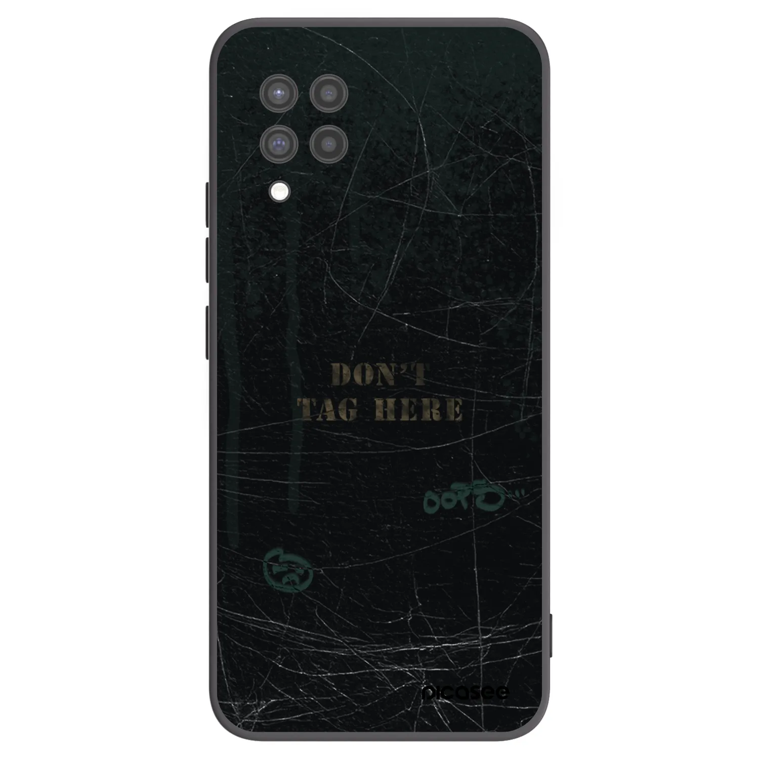 Picasee crna silikonska maskica za Samsung Galaxy A42 A426B - DON´T TAG