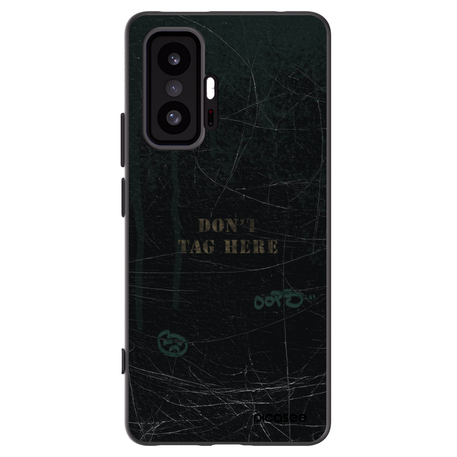 Picasee crna silikonska maskica za Xiaomi 11T Pro - DON´T TAG