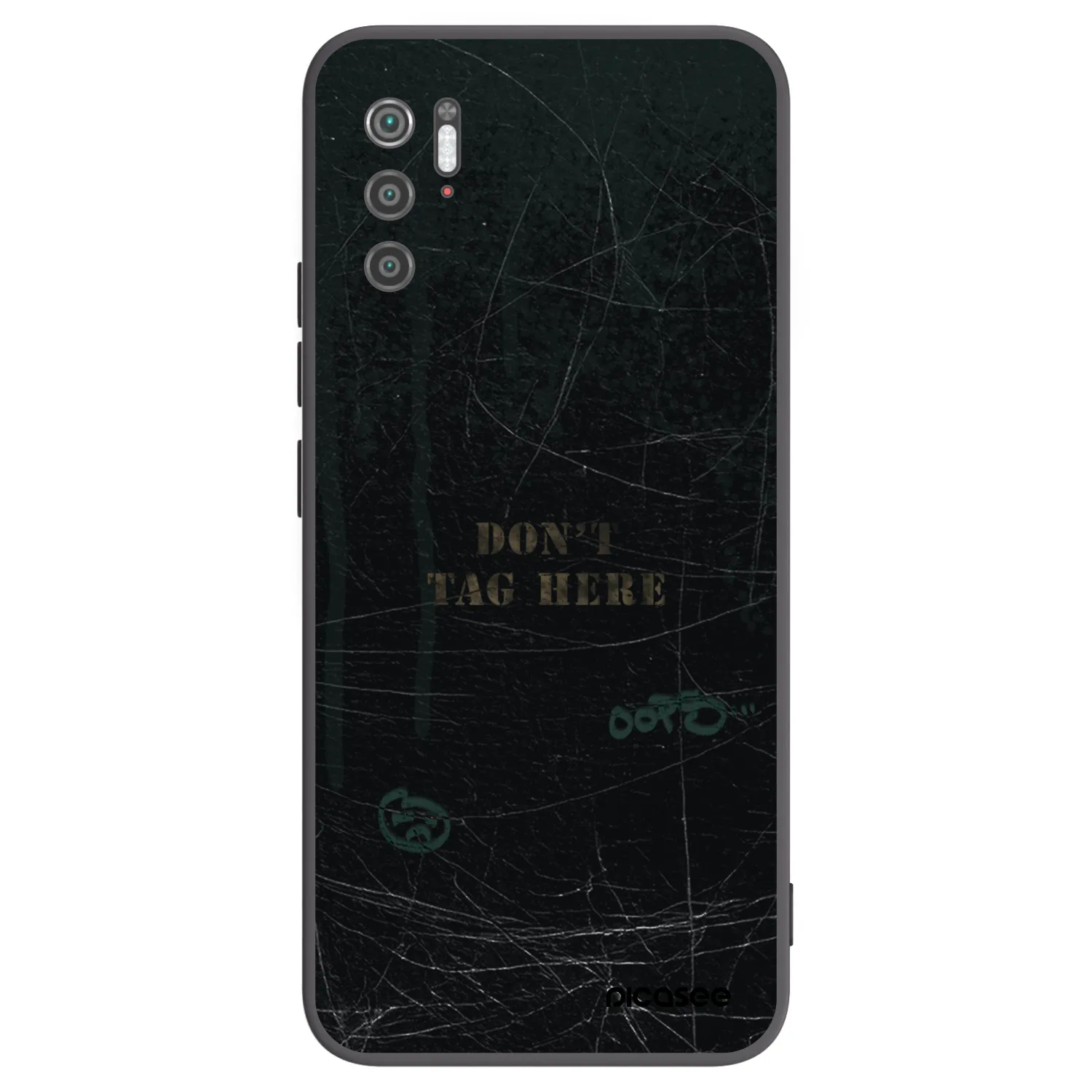 Picasee crna silikonska maskica za Xiaomi Poco M3 Pro 5G - DON´T TAG