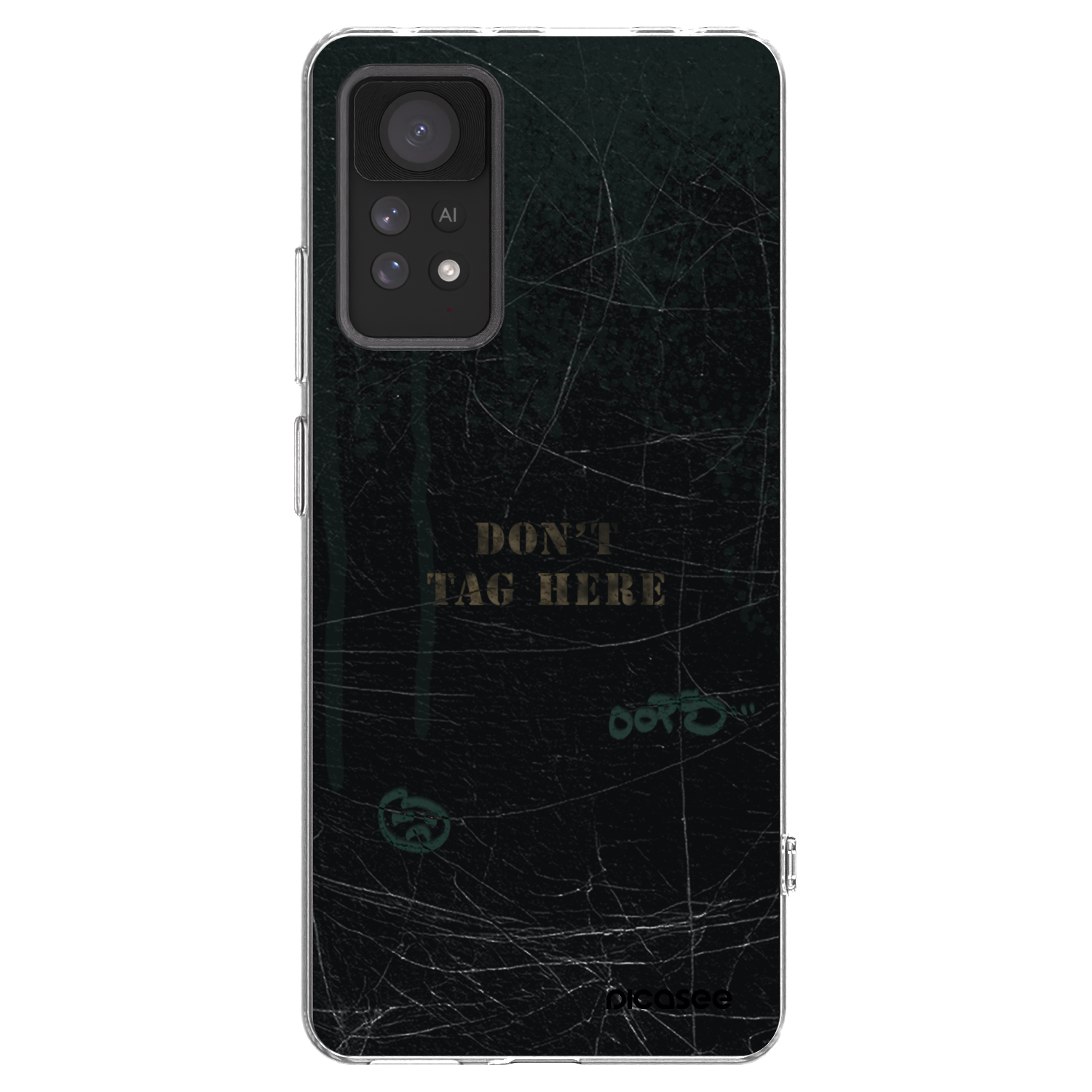 Picasee silikonska prozirna maskica za Xiaomi Redmi Note 11 Pro - DON´T TAG