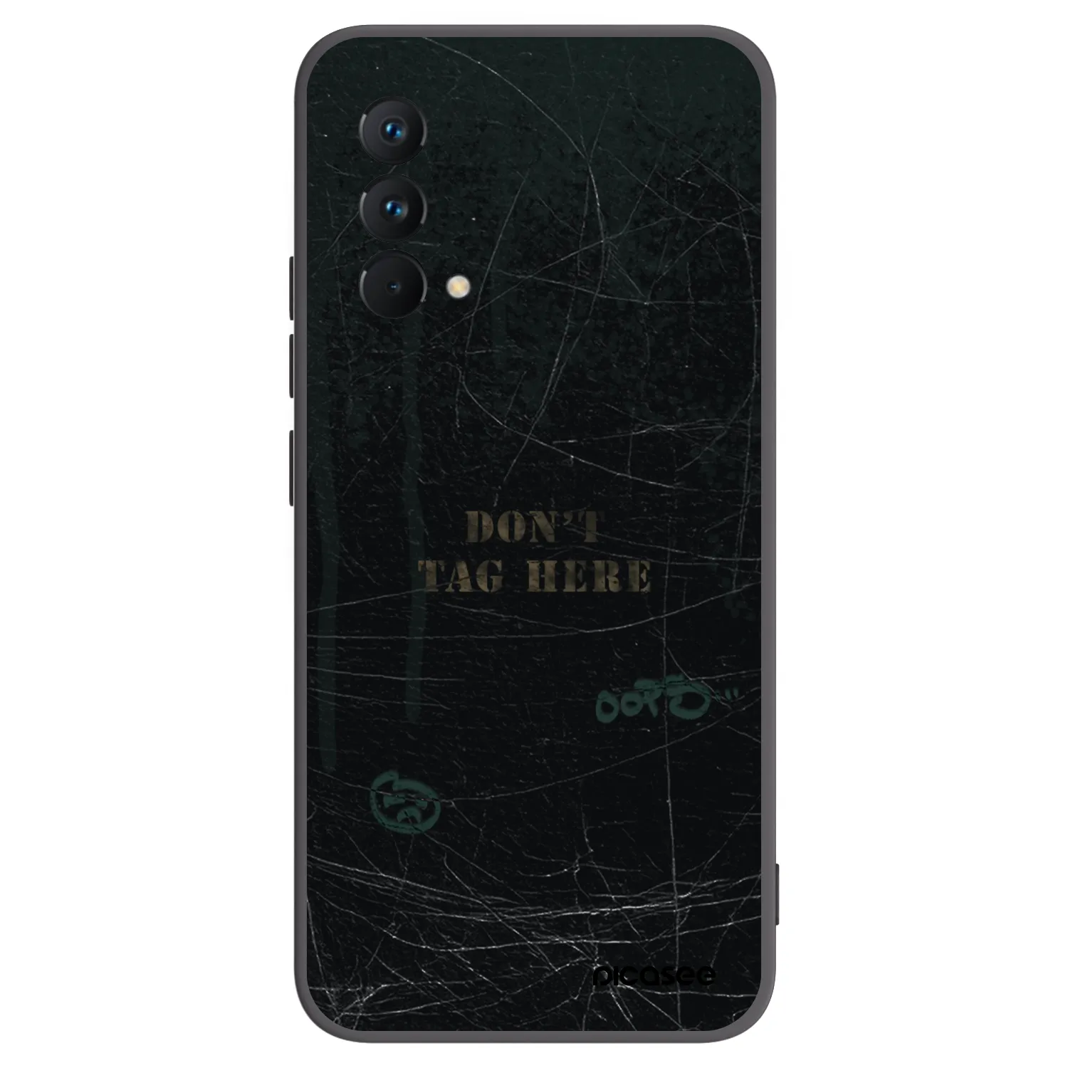 Picasee crna silikonska maskica za Realme GT Master Edition 5G - DON´T TAG