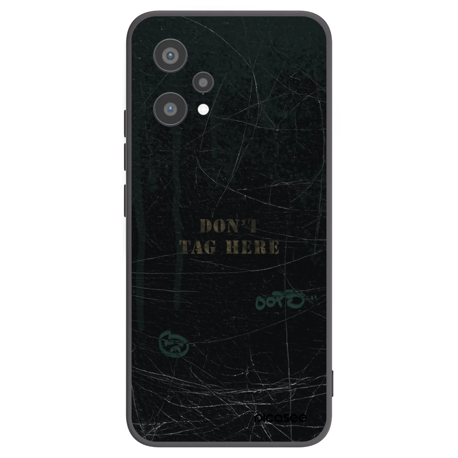 Picasee crna silikonska maskica za Realme 9 Pro 5G - DON´T TAG
