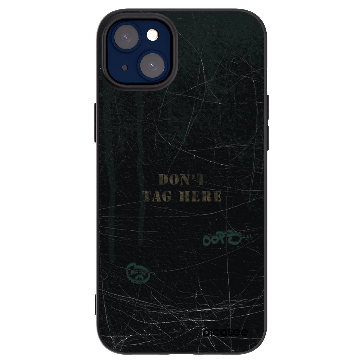 Picasee crna silikonska maskica za Apple iPhone 14 Plus - DON´T TAG