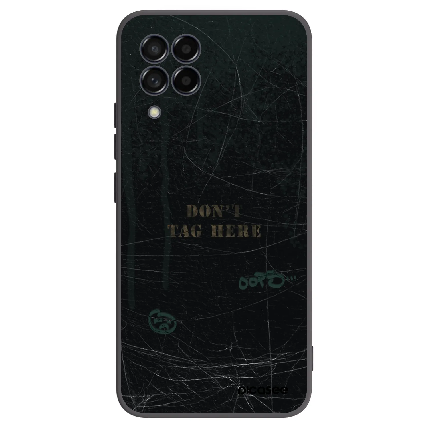 Picasee crna silikonska maskica za Samsung Galaxy M53 5G - DON´T TAG