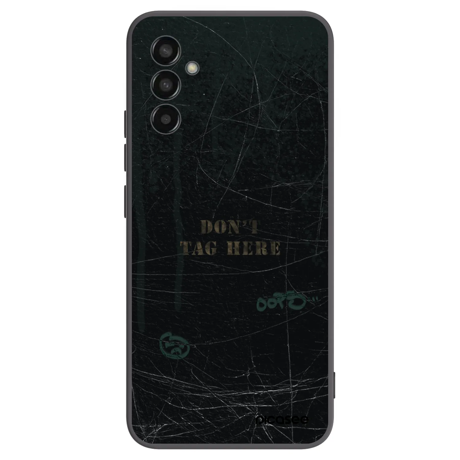 Picasee crna silikonska maskica za Samsung Galaxy M13 M135F - DON´T TAG