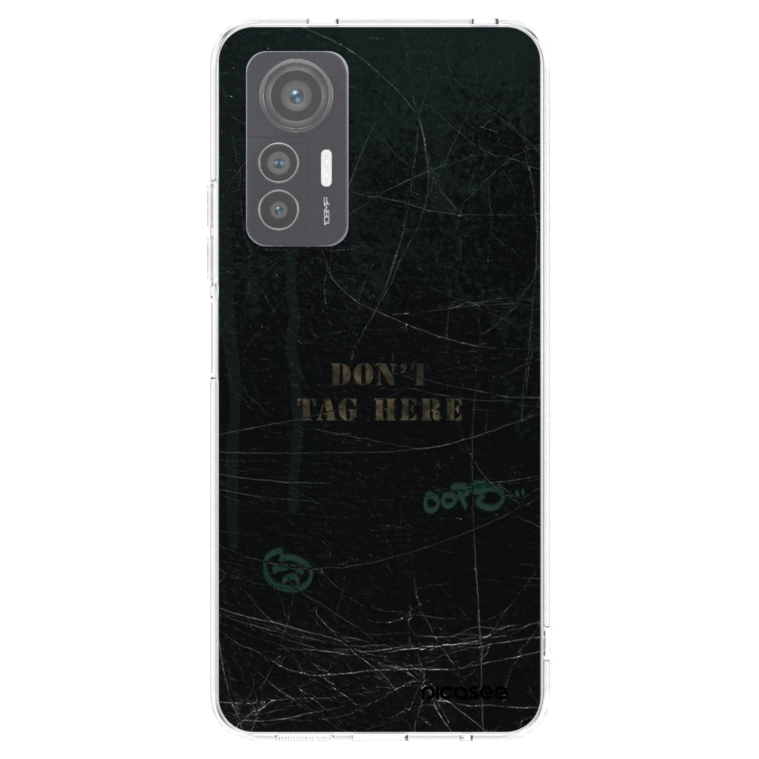 Picasee silikonska prozirna maskica za Xiaomi 12 Lite - DON´T TAG