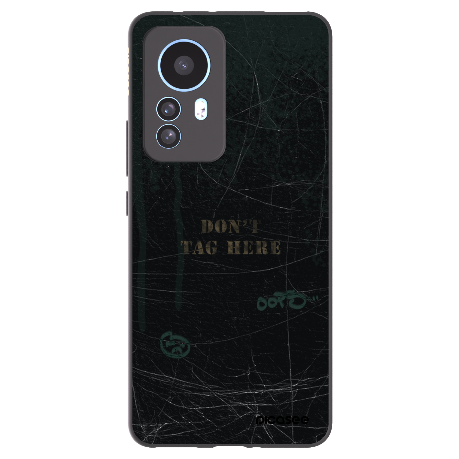 Picasee crna silikonska maskica za Xiaomi 12T Pro - DON´T TAG